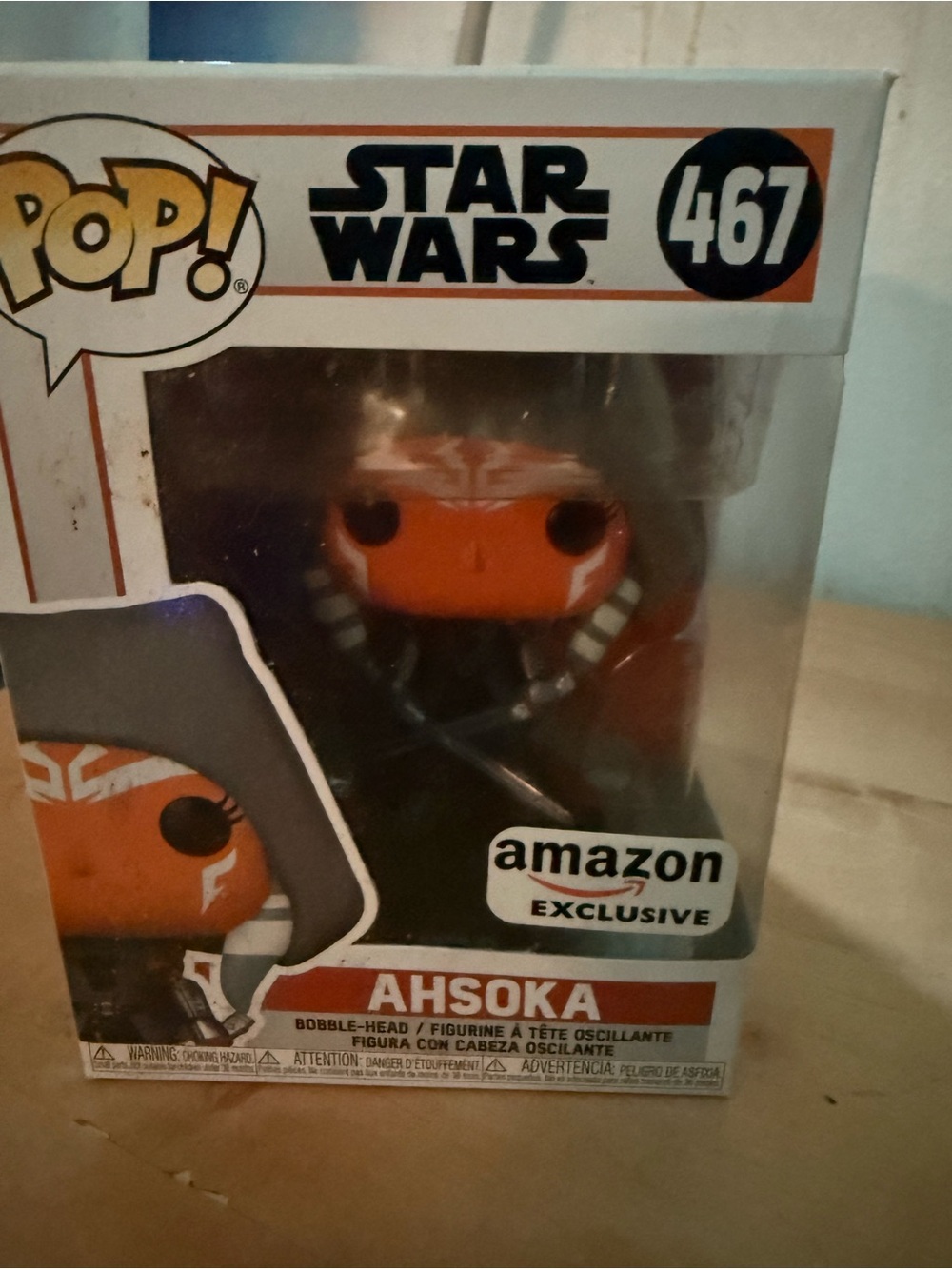 Star Wars Ashoka funko pops toy